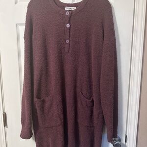 Natural Life Plum Sweater Dress